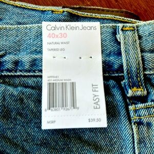 Calvin Klein, Men’s easy fit jeans